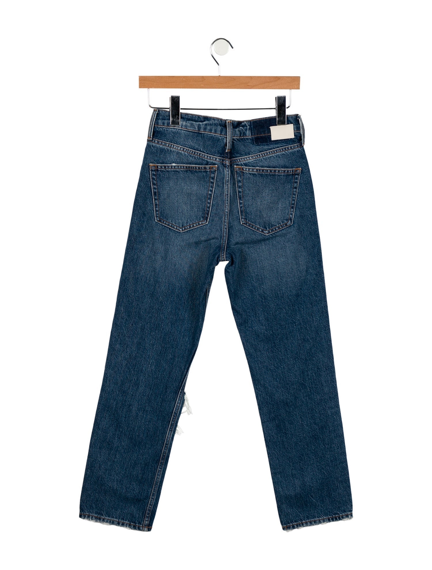 Maje Mid-Rise Straight Leg Jeans